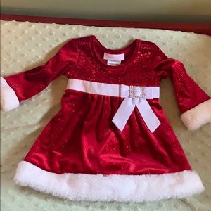 BABY SANTA DRESS